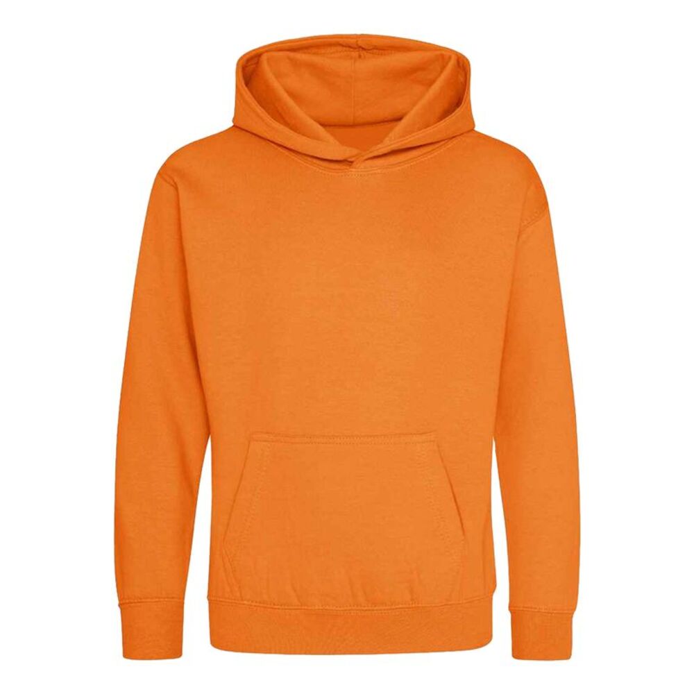 Awdis Childrens/Kids Hoodie / Orange Crush